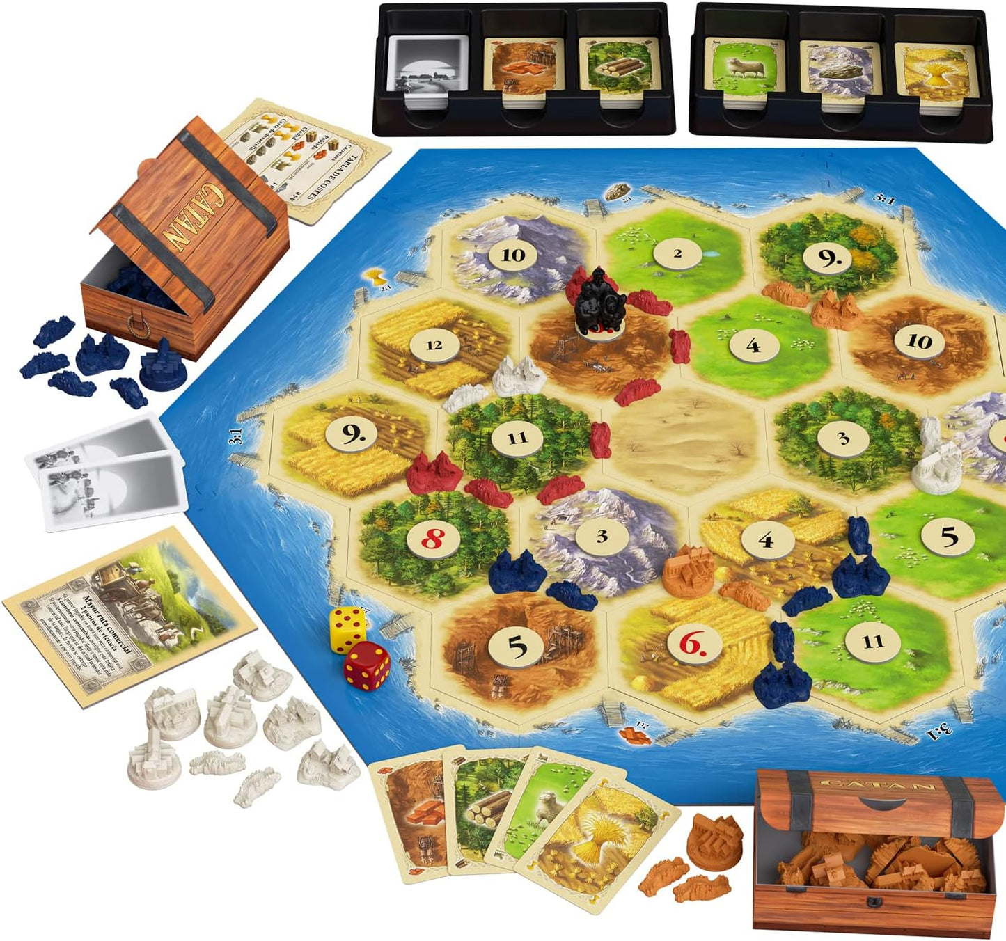 DEVIR - Catan El Juego - Español - Cherisaur Store