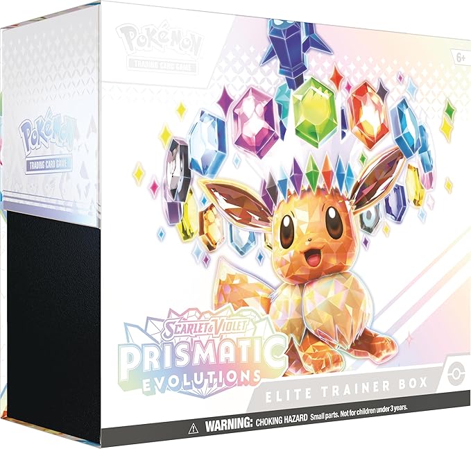 Pokémon TCG: Scarlet & Violet - Prismatic Evolutions - Elite Trainer Box - Inglés - Cherisaur Store