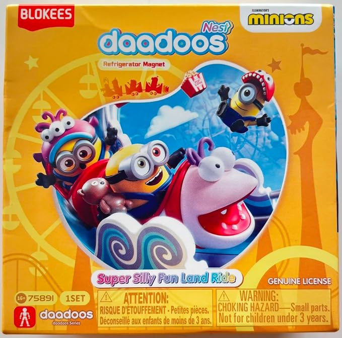 Blokees Minions - Daadoos Nest Series: Minions Daadoos Nest Series 01 - Super Silly Fun Land Ride - Cherisaur Store