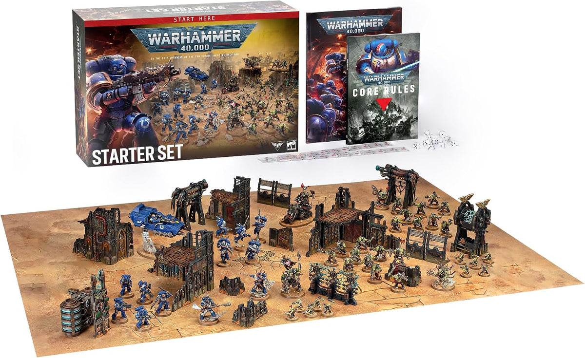 Warhammer 40K - 2026 Edition Starter Set – Complete Two-Army Battle Set - Cherisaur Store