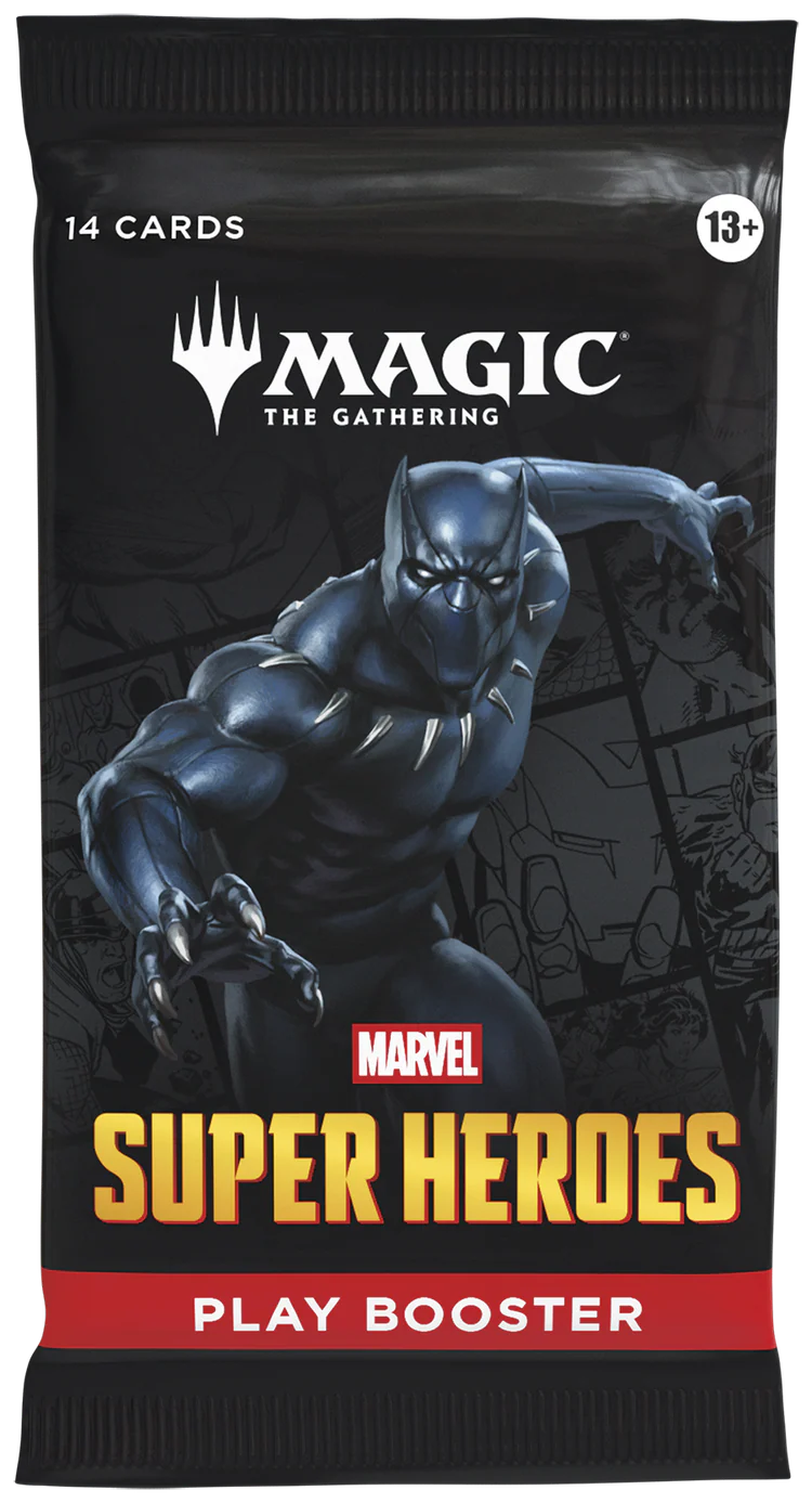 Magic: The Gathering - Marvel Super Heroes - Play Booster - Booster Individual - Ingles - Cherisaur Store