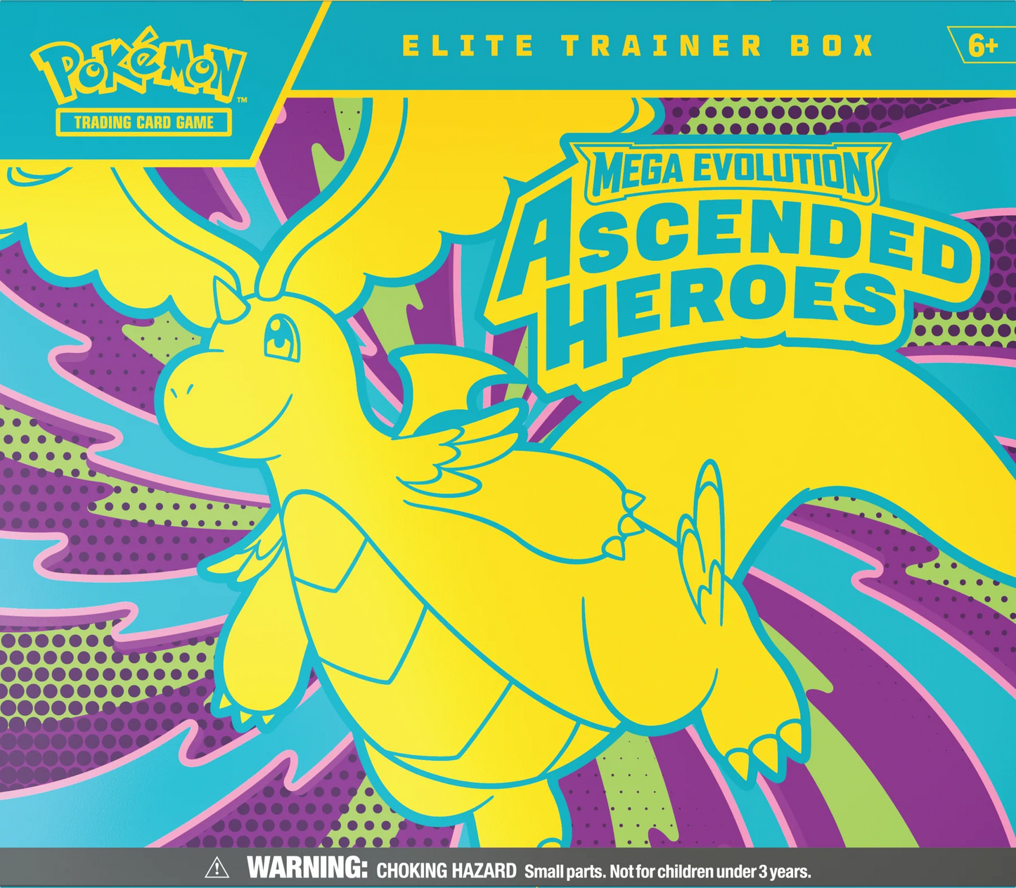 Pokémon TCG: Mega Evolution - Ascended Heroes - Elite Trainer Box - Inglés - Cherisaur Store