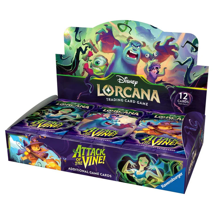 Attack Of The Vine - Booster Pack Display - Ingles - Cherisaur Store
