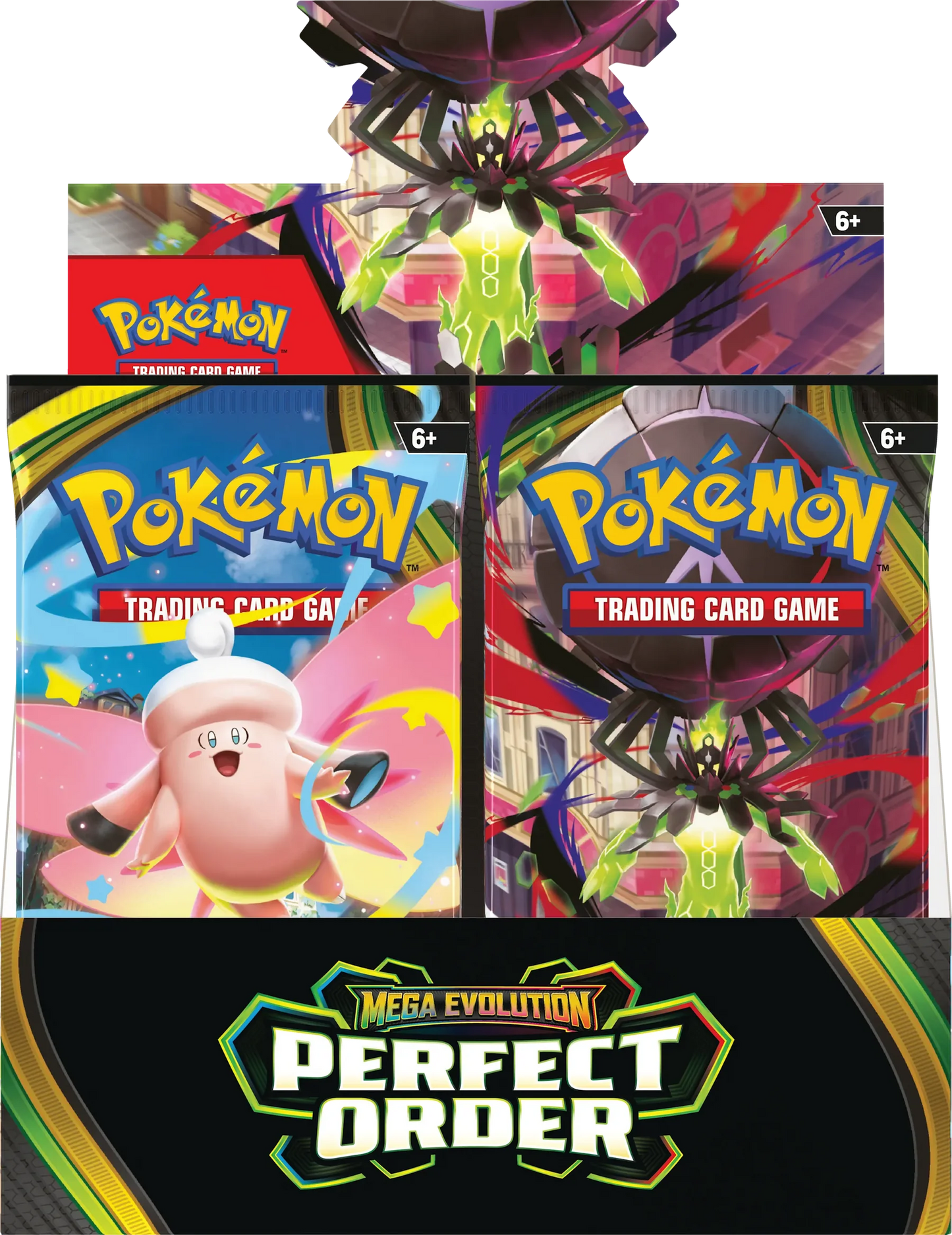 Pokémon TCG: Mega Evolution - Perfect Order - Booster Box - Ingles - Cherisaur Store