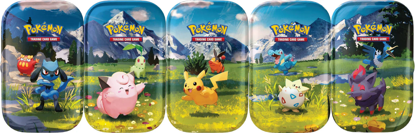 Pokémon TCG: Mega Evolution - Ascended Heroes Mini Tin Individual (Modelo aleatorio) - Inglés - Cherisaur Store