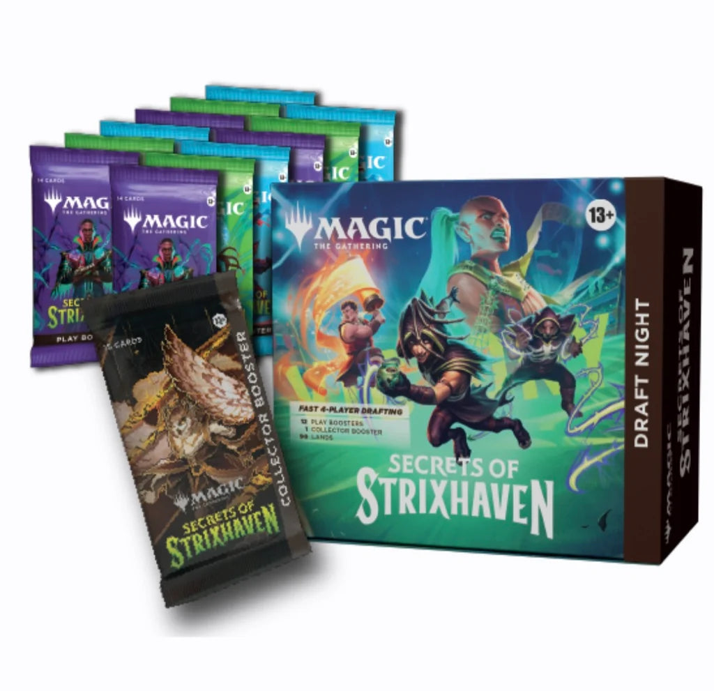 Magic: The Gathering - Secrets of Strixheaven - Draft Night - Ingles - Cherisaur Store