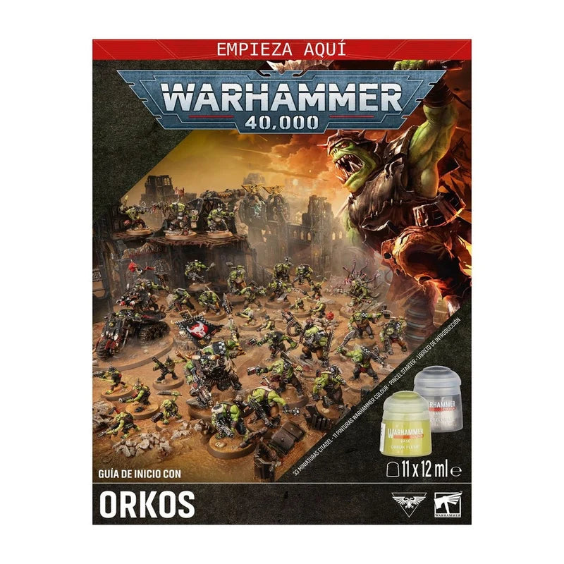 Warhammer 40K - Guía de Inicio con Orks (Español) - Cherisaur Store