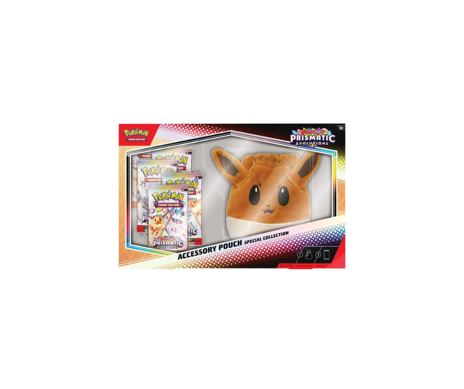 Pokémon TCG: Scarlet & Violet - Prismatic Evolutions Accessory Pouch Special Collection - Inglés - Cherisaur Store