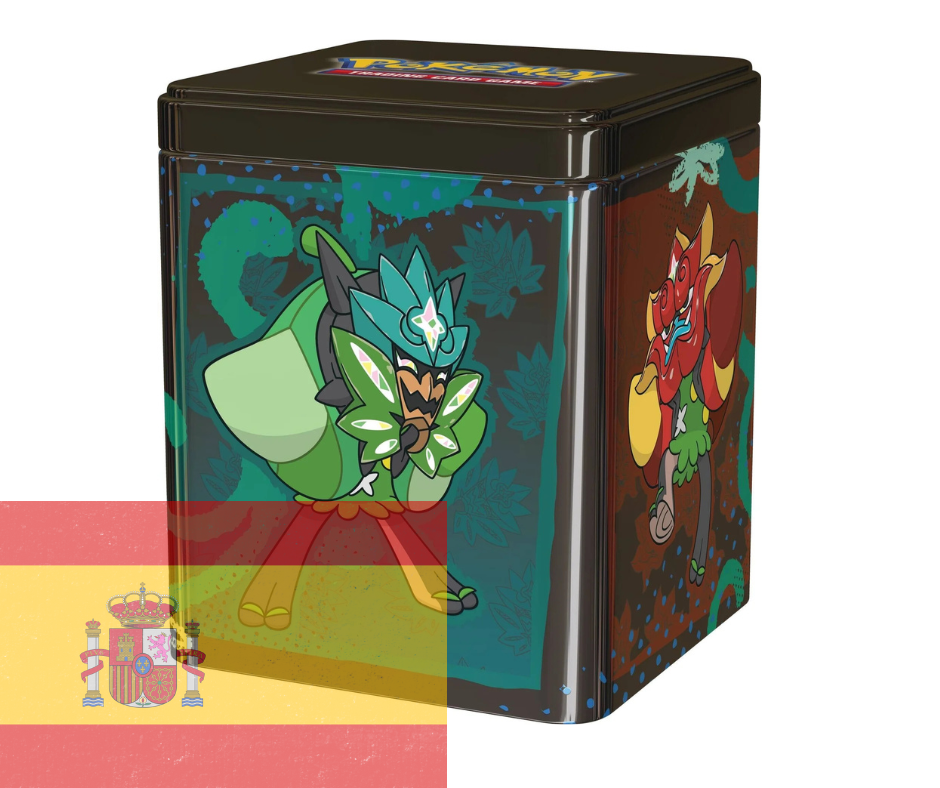 Pokémon JCC: Escarlata y Púrpura - Lata Apilable Q1 2025 - Español - Cherisaur Store