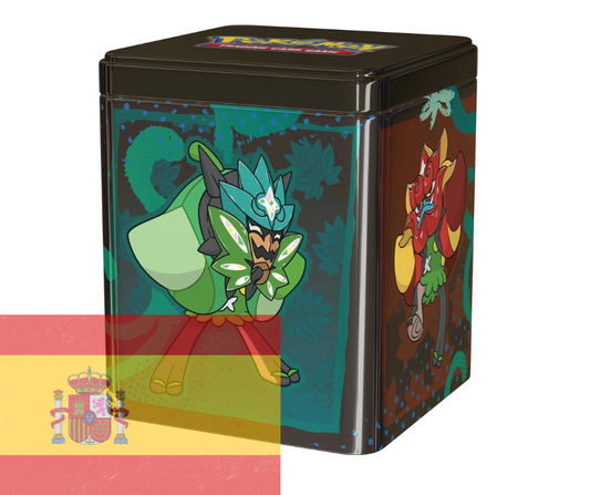 Pokémon JCC: Escarlata y Púrpura - Lata Apilable Q1 2025 - Español - Cherisaur Store