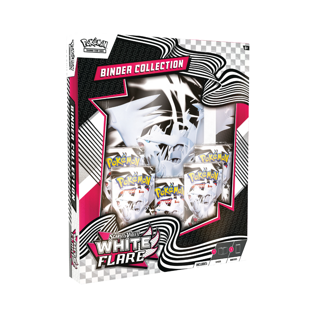 Pokémon TCG: Scarlet & Violet - White Flare - Binder Collection - Inglés - Cherisaur Store