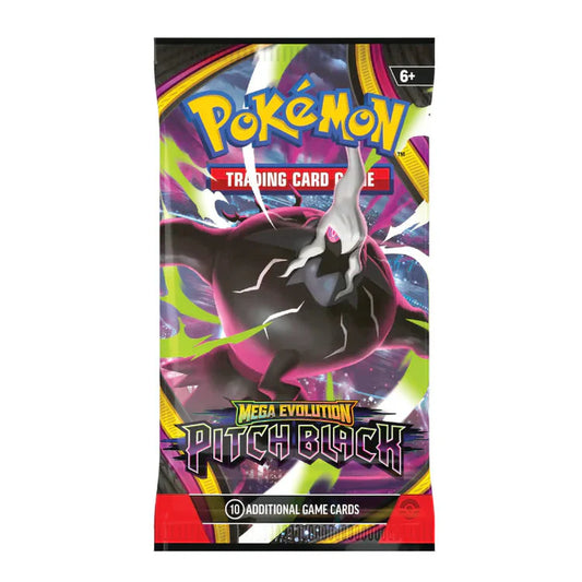 Pokémon TCG: Mega Evolution - Pitch Black - Booster Pack Individual - Ingles - Cherisaur Store