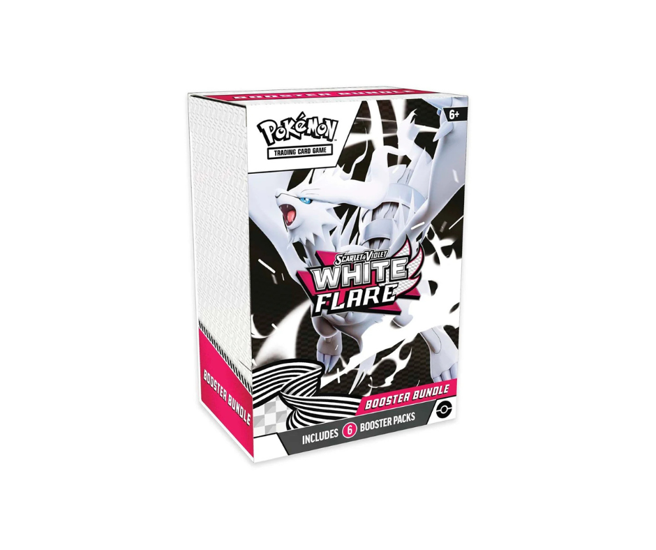 Pokémon TCG: Scarlet & Violet - White Flare - Booster Bundle - Inglés - Cherisaur Store