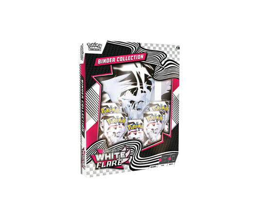 Pokémon TCG: Scarlet & Violet - White Flare - Binder Collection - Inglés - Cherisaur Store