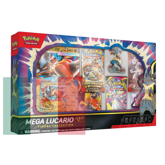 Pokémon JCC: Mega Lucario ex Figure Collection - Español - Cherisaur Store
