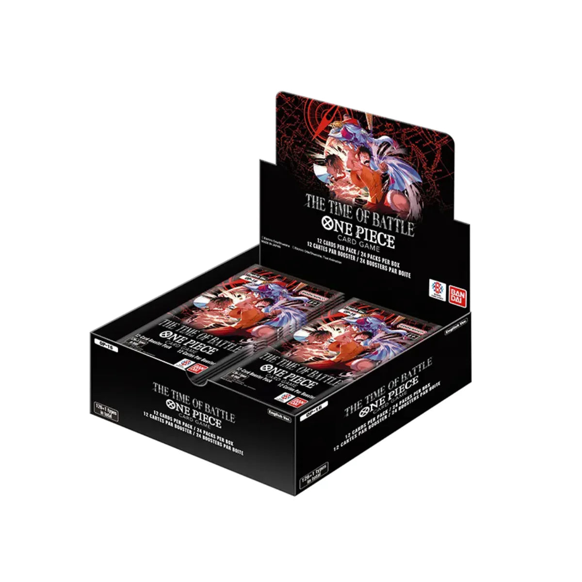 One Piece Card Game - OP-16 - The Time Of Battle - Booster Box (24 Sobres) - Inglés - Cherisaur Store
