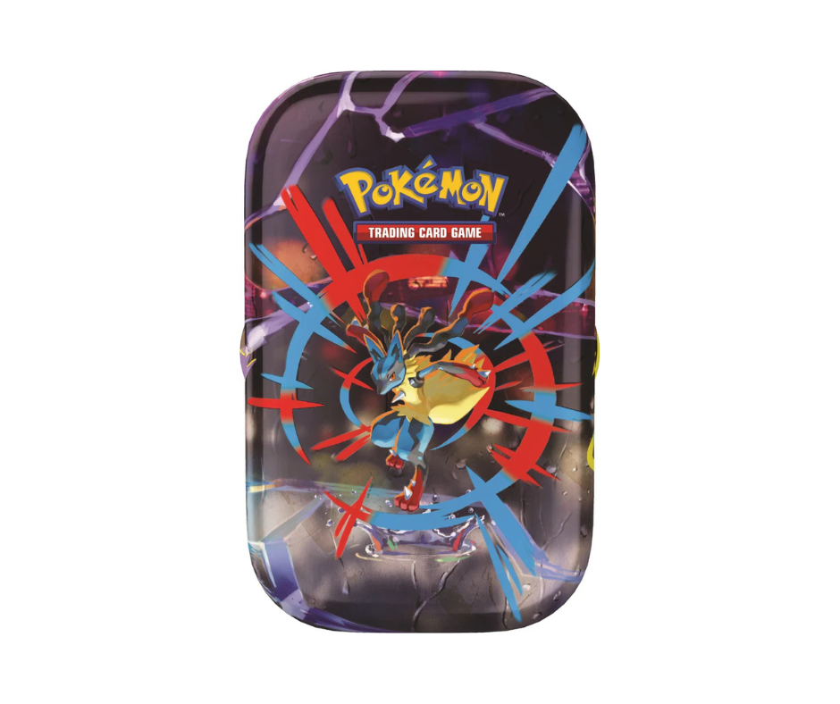 Pokémon TCG: Mega Evolution - Mega Heroes Mini Tin Individual - Inglés - Cherisaur Store