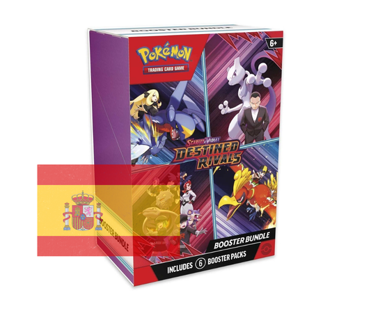 Pokémon JCC: Escarlata y Púrpura - Rivales Predestinados - Booster Bundle - Español - Cherisaur Store