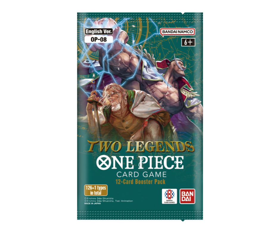 One Piece Card Game - OP-08 - Two Legends - Booster Pack Individual - Inglés - Cherisaur Store