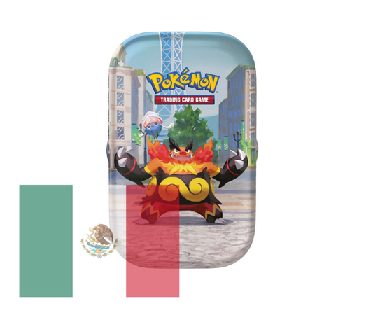 Pokémon JCC: Mega Evolucion - Lumiose City Mini Tin Individual (Modelo Aleatorio) - Español - Cherisaur Store