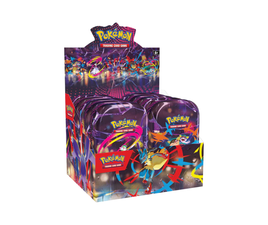 Pokémon TCG: Mega Evolution - Mega Heroes Tin Display - Inglés - Cherisaur Store