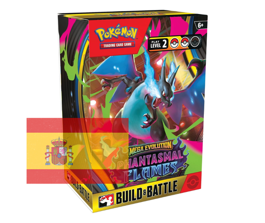 Pokémon JCC: Mega Evolución - Fuegos Fantasmales - Combina y Combate - Español - Cherisaur Store