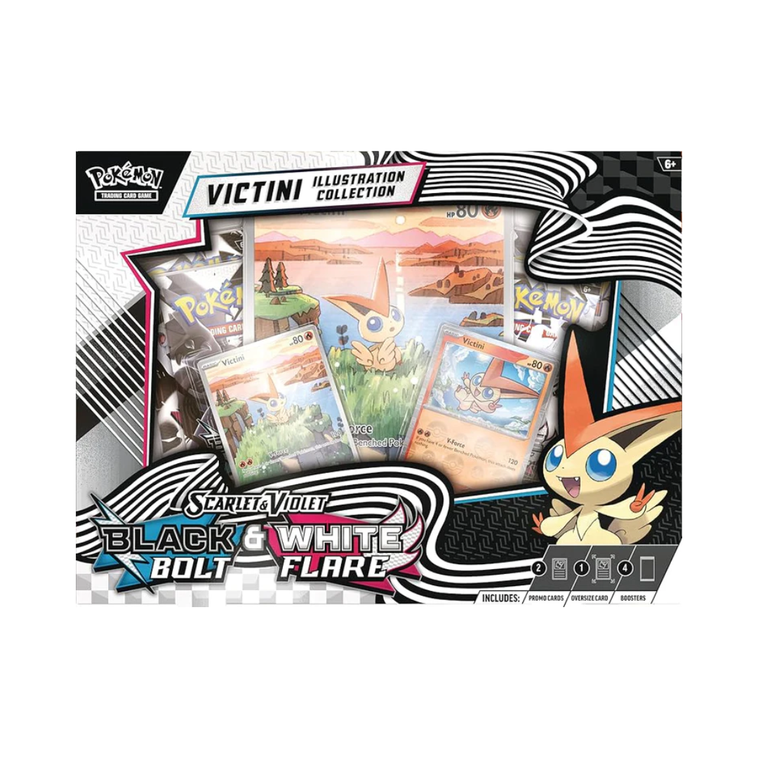 Pokémon TCG: Scarlet & Violet - Victini Illustration Collection - Inglés - Cherisaur Store