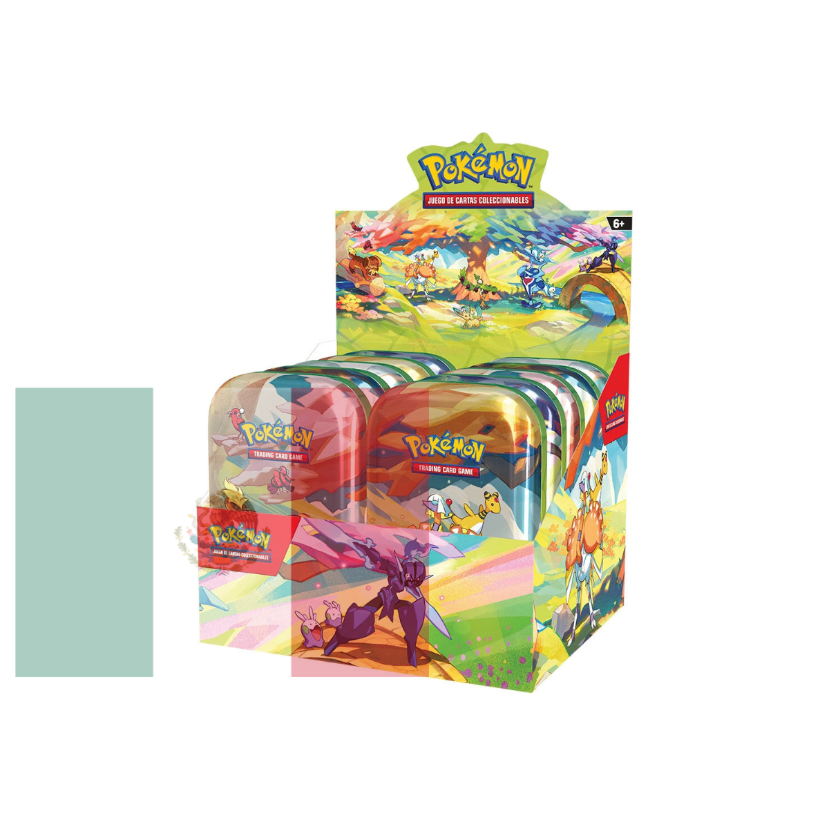 Pokémon JCC: Escarlata & Purpura - Display de 10 Paldea Vibrante Mini Tins - Español - Cherisaur Store