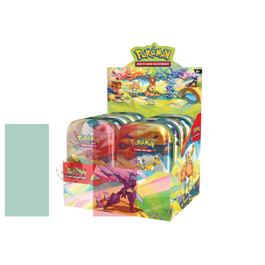 Pokémon JCC: Escarlata & Purpura - Display de 10 Paldea Vibrante Mini Tins - Español - Cherisaur Store