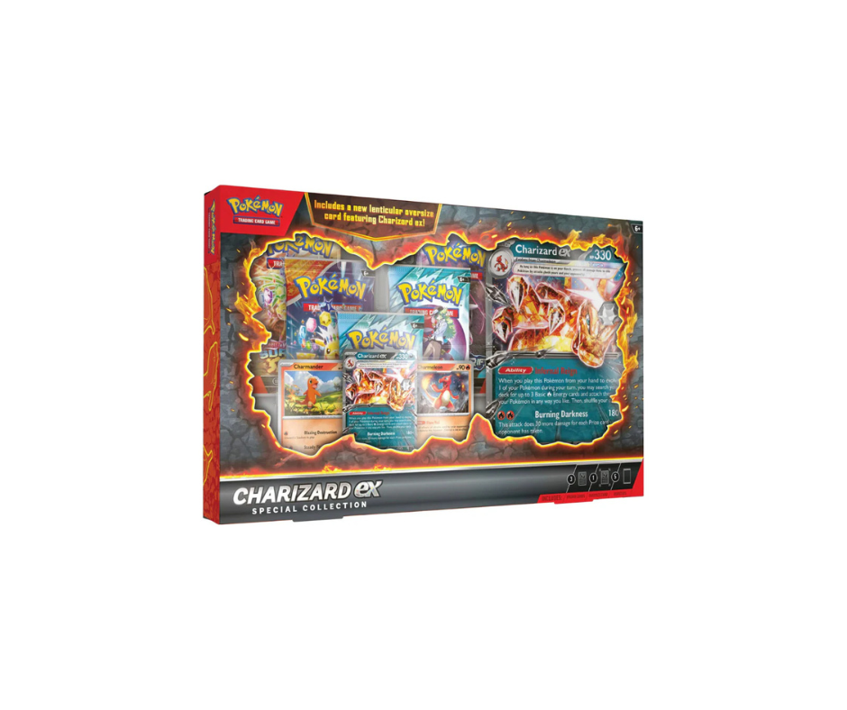 Pokémon TCG: Scarlet & Violet - Charizard ex Special Collection - Inglés - Cherisaur Store