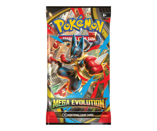 Pokémon TCG: Mega Evolution - Booster Pack Individual - Inglés - Cherisaur Store