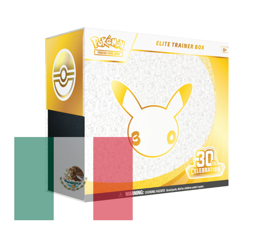 Pokémon TCG: Mega Evolution - 30th Celebration - Elite Trainer Box - Español - Cherisaur Store