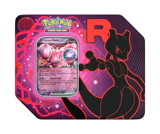 Pokémon TCG: Scarlet & Violet - Tin Team Rocket's - Ingles - Cherisaur Store