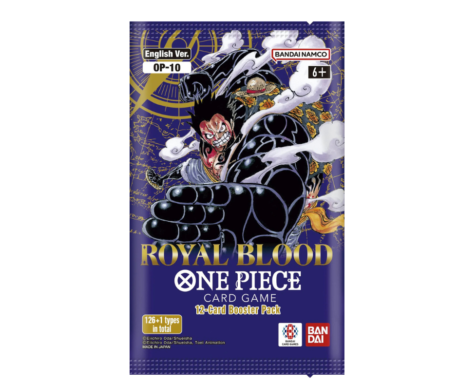 One Piece Card Game - OP-10 - Royal Blood - Booster Pack Individual - Inglés - Cherisaur Store