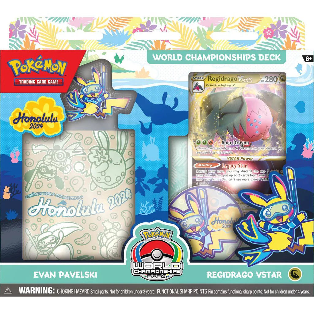 Pokémon TCG: World Championships Decks 2024 (modelos al azar) - Ingles - Cherisaur Store