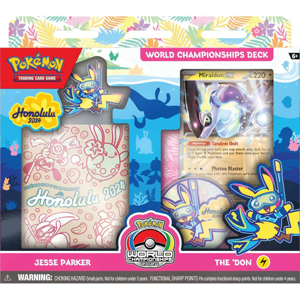 Pokémon TCG: World Championships Decks 2024 (modelos al azar) - Ingles - Cherisaur Store
