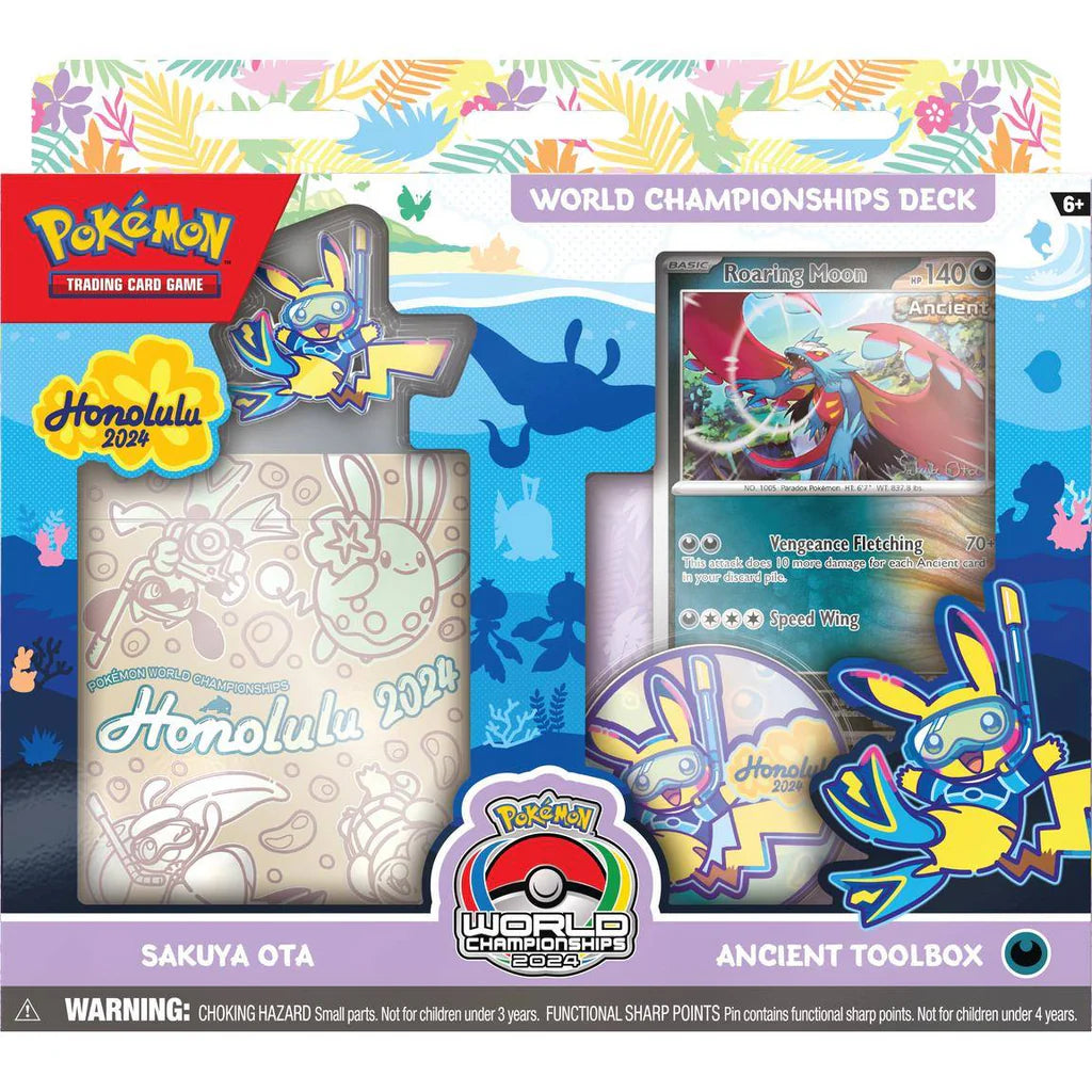 Pokémon TCG: World Championships Decks 2024 (modelos al azar) - Ingles - Cherisaur Store