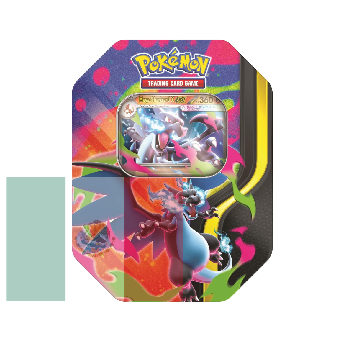 Pokémon JCC: Mega Charizard Tin (modelo al azar) - Español - Cherisaur Store