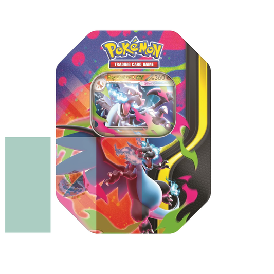 Pokémon JCC: Mega Charizard Tin (modelo al azar) - Español - Cherisaur Store