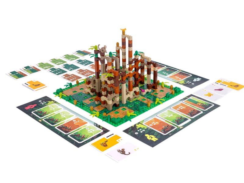 Monkey Palace Lego - Board Game - Ingles - Cherisaur Store