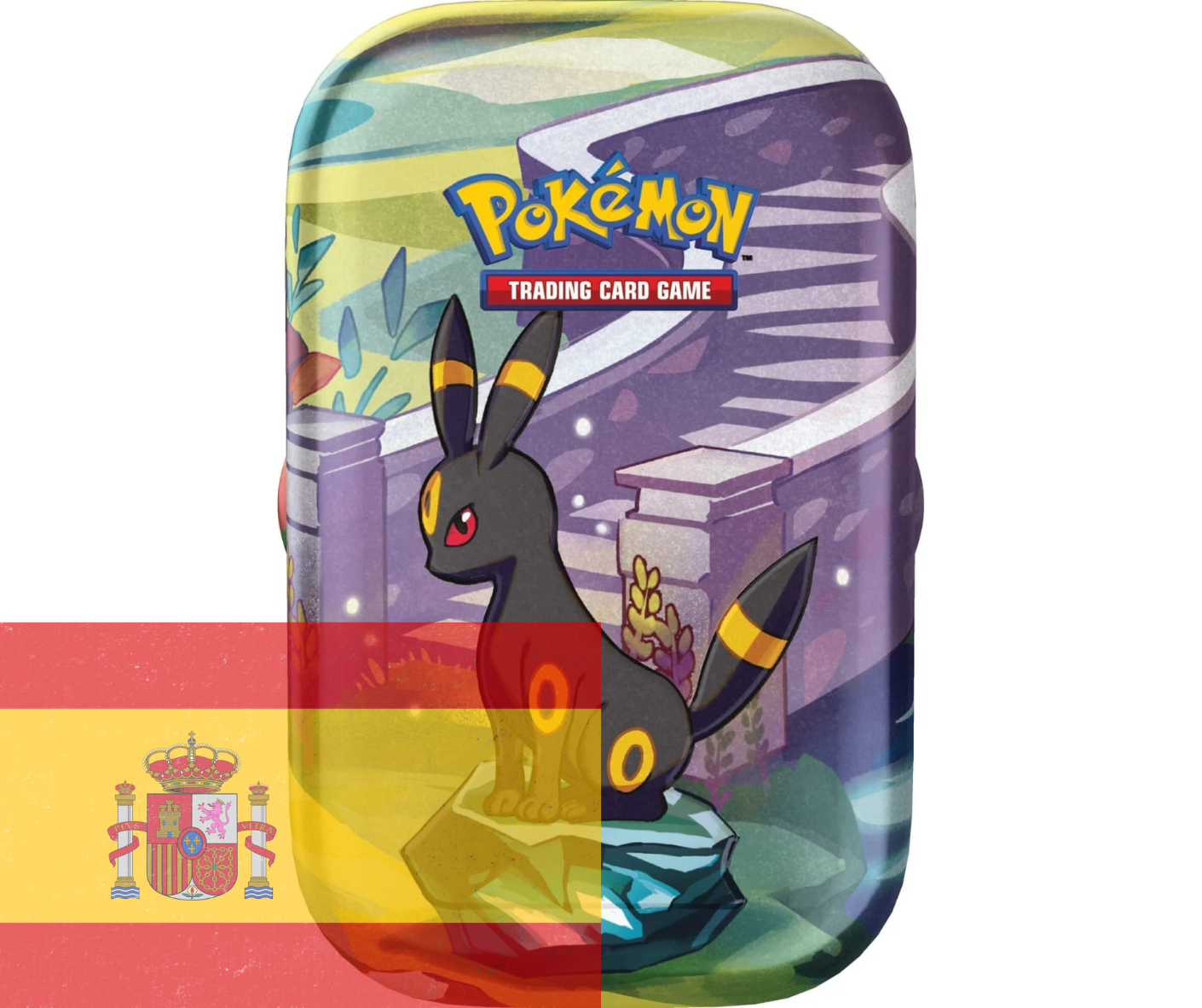Pokémon JCC: Escarlata y Púrpura - Evoluciones Prismáticas - Mini Lata - Español - Cherisaur Store