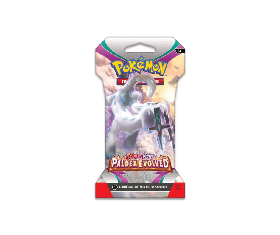 Pokémon TCG: Scarlet & Violet - Paldea Evolved - Sleeved Booster Pack - Inglés - Cherisaur Store