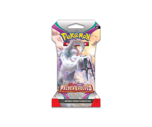 Pokémon TCG: Scarlet & Violet - Paldea Evolved - Sleeved Booster Pack - Inglés - Cherisaur Store