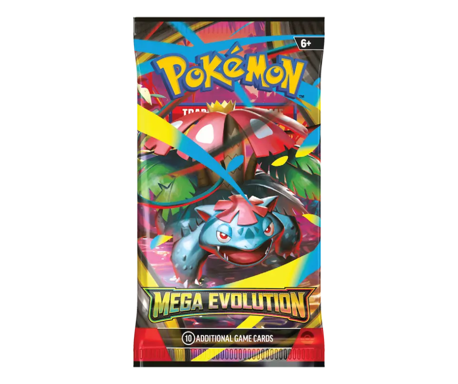 Pokémon TCG: Mega Evolution - Booster Pack Individual - Inglés - Cherisaur Store