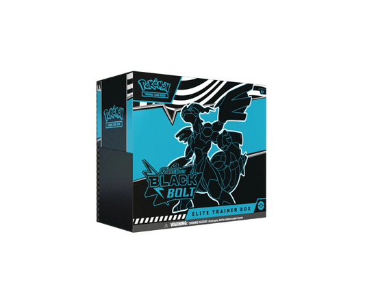 Pokémon TCG: Scarlet & Violet - Black Bolt - Elite Trainer Box - Inglés - Cherisaur Store