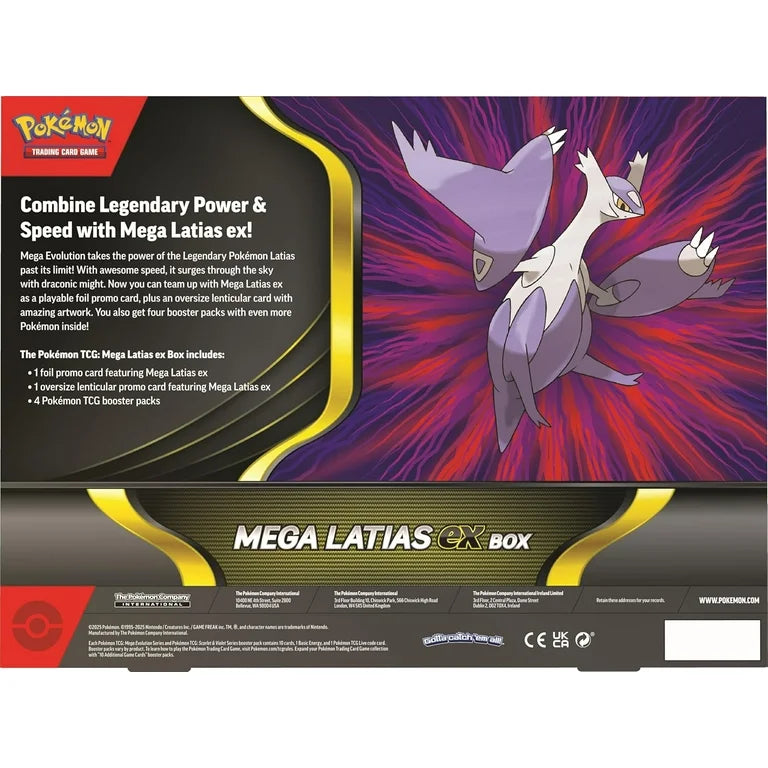 Pokémon TCG: Mega Latias ex Box - Ingles - Cherisaur Store