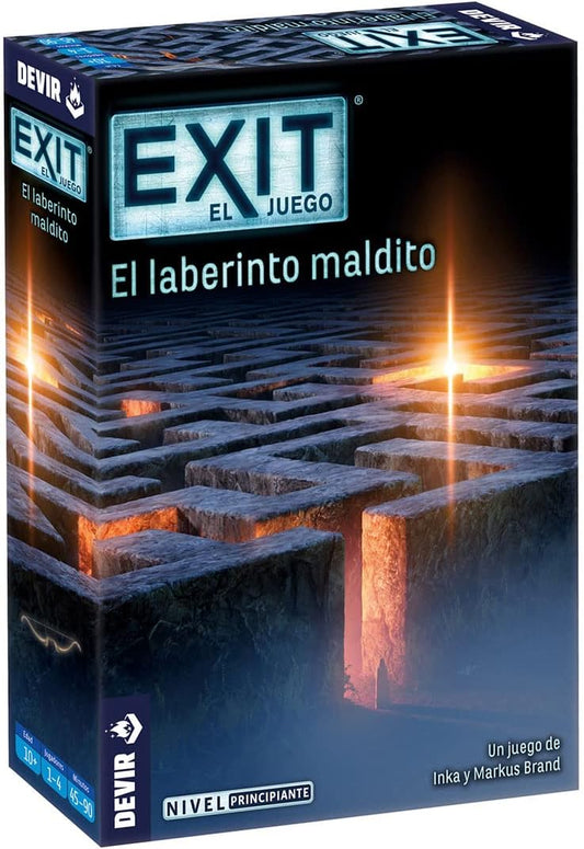 DEVIR - Exit El Juego - El Laberinto Maldito - Nivel Principiante - Cherisaur Store