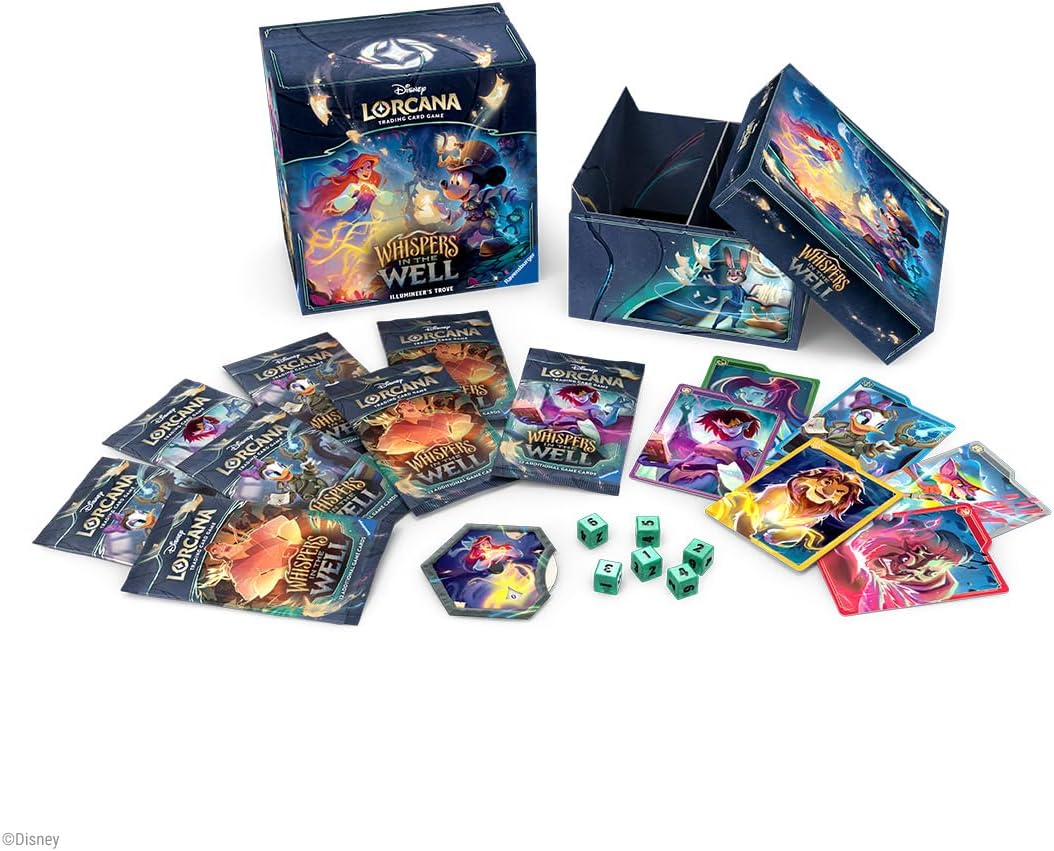Ravensburger Lorcana TCG: Whispers in the Well - Illuminer's Trove - Ingles - Cherisaur Store