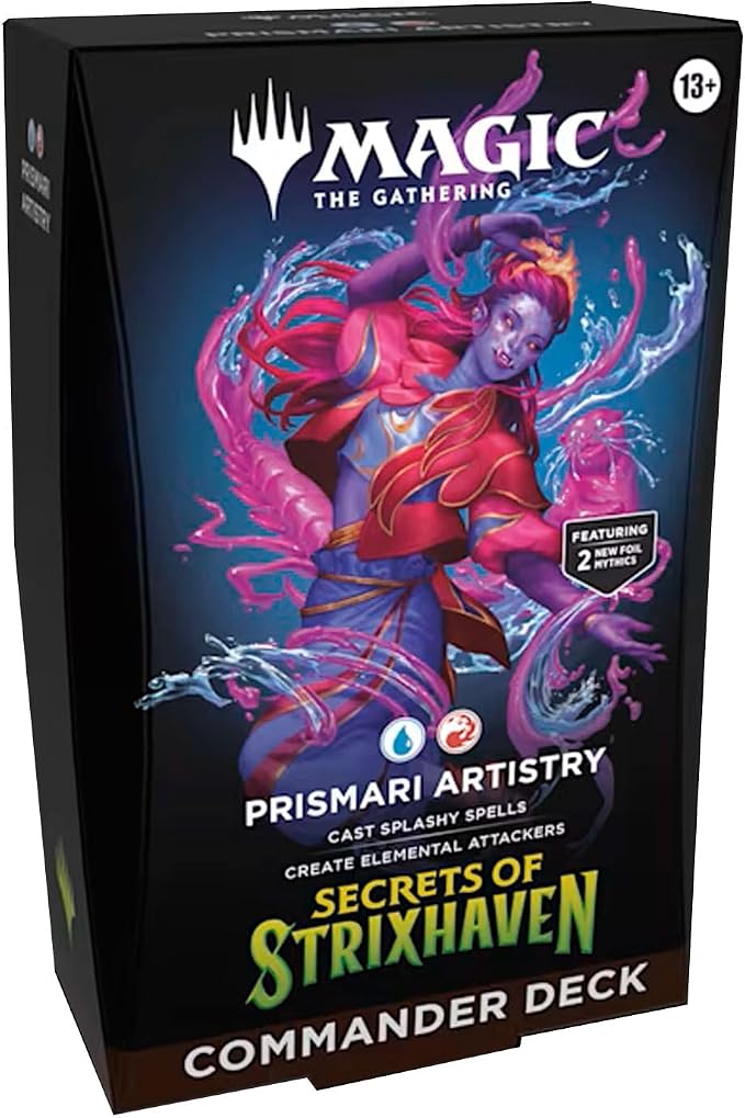 Magic: The Gathering - Secret of Strixheaven - Commander Deck - Prismari Artistry - Ingles - Cherisaur Store