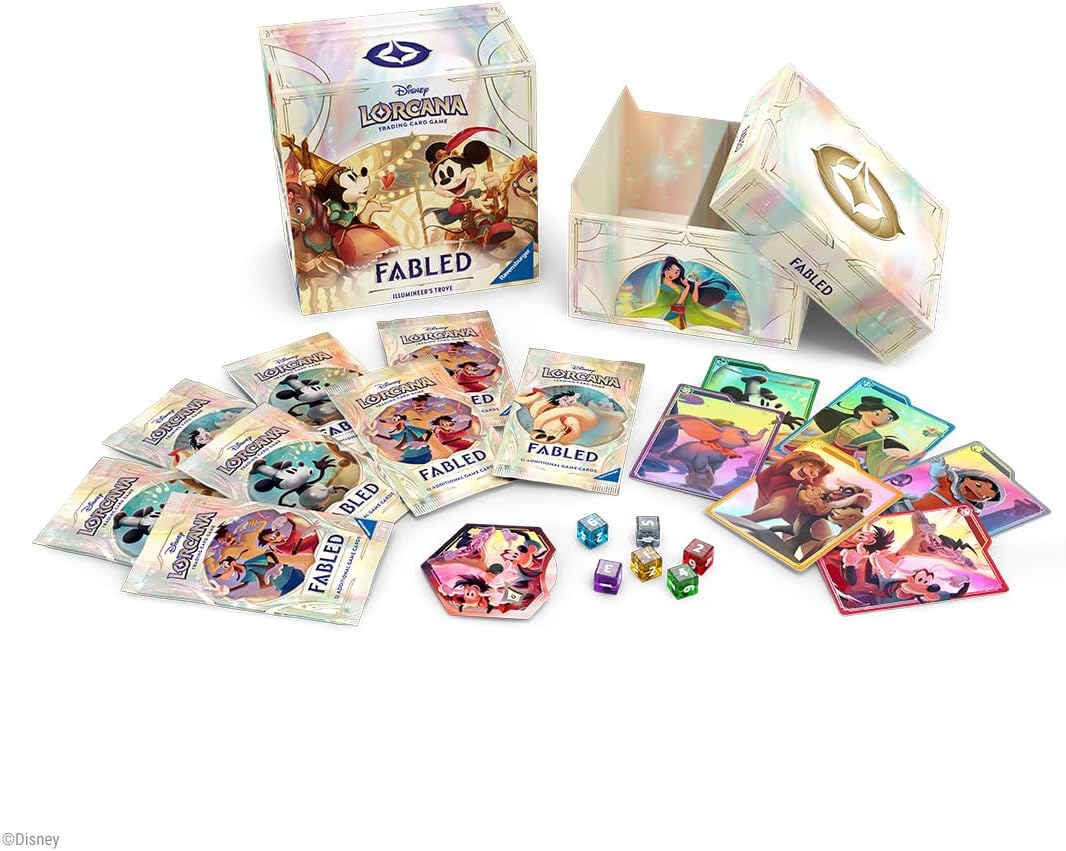 Ravensburger Lorcana TCG: Fabled Illumineer's Trove - ingles - Cherisaur Store
